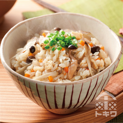 炊き込みご飯｜旨味たっぷりの「え～だし」で炊く絶品炊き込み