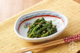 春菊のごま和え